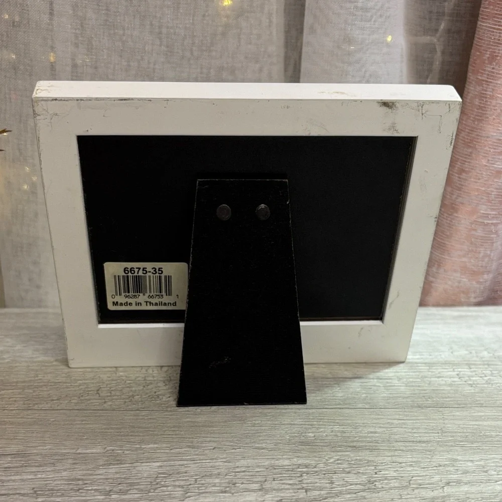 White French Bulldog Planter and Dog Photo Frame